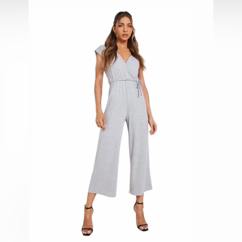 Gray Women's Jumpsuit